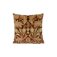 Thumbnail for William Morris - Sunflower Velvet - Saffron / Vellum - Cushion Cover Throw Pillow Designer Home Decor