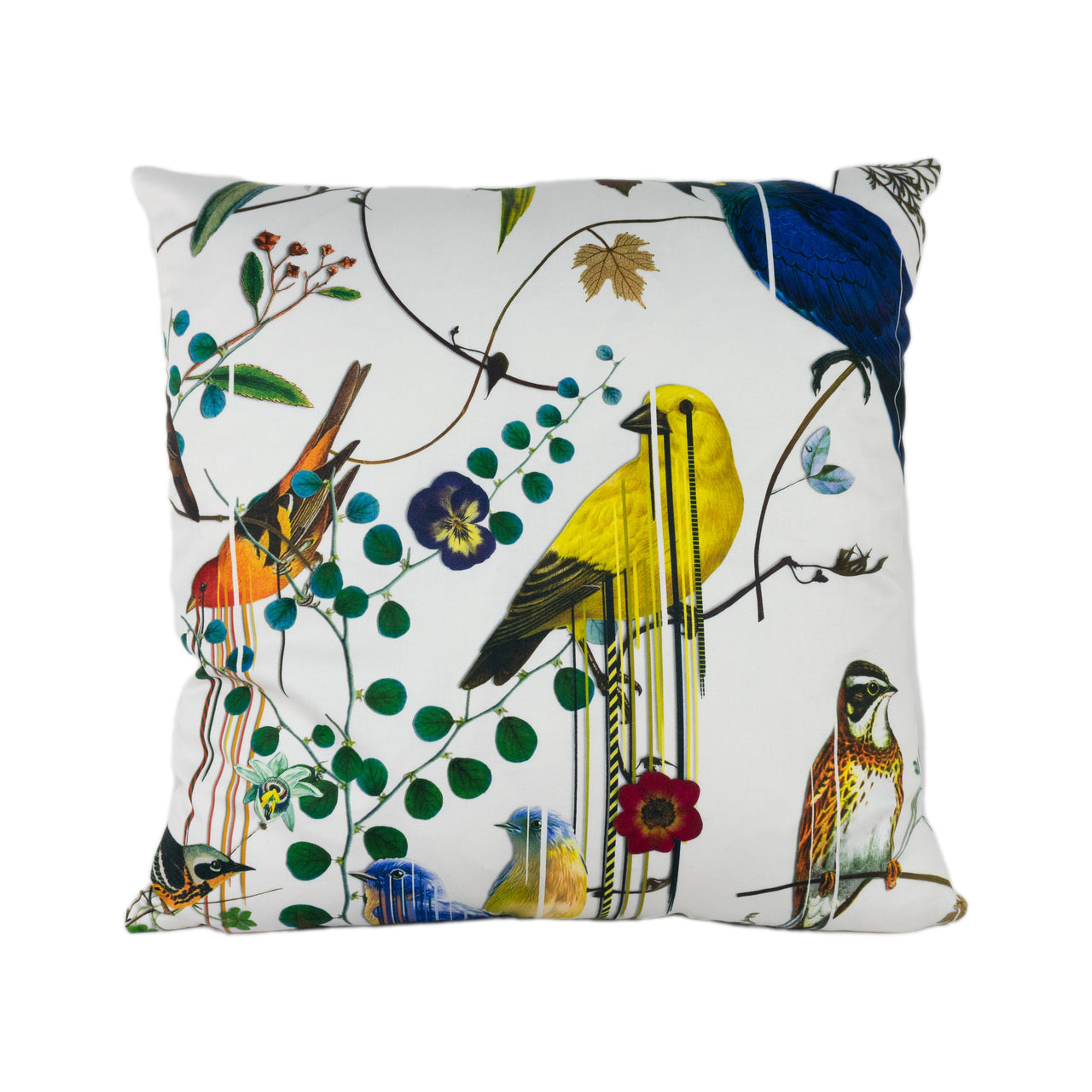 Designers Guild - Christian Lacroix - Birds Sinfonia - Perce Neige - Stunning Cushion Cover Throw Pillow Designer Home Decor