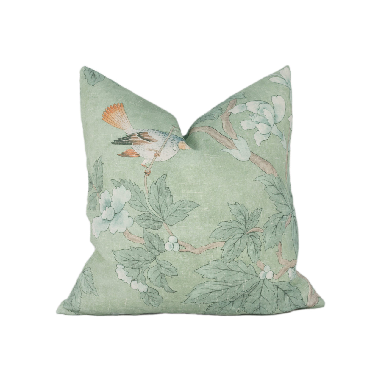 Sanderson - Chiswick Grove - Sage - Cushion Cover Throw Pillow Stunning Designer Home Decor