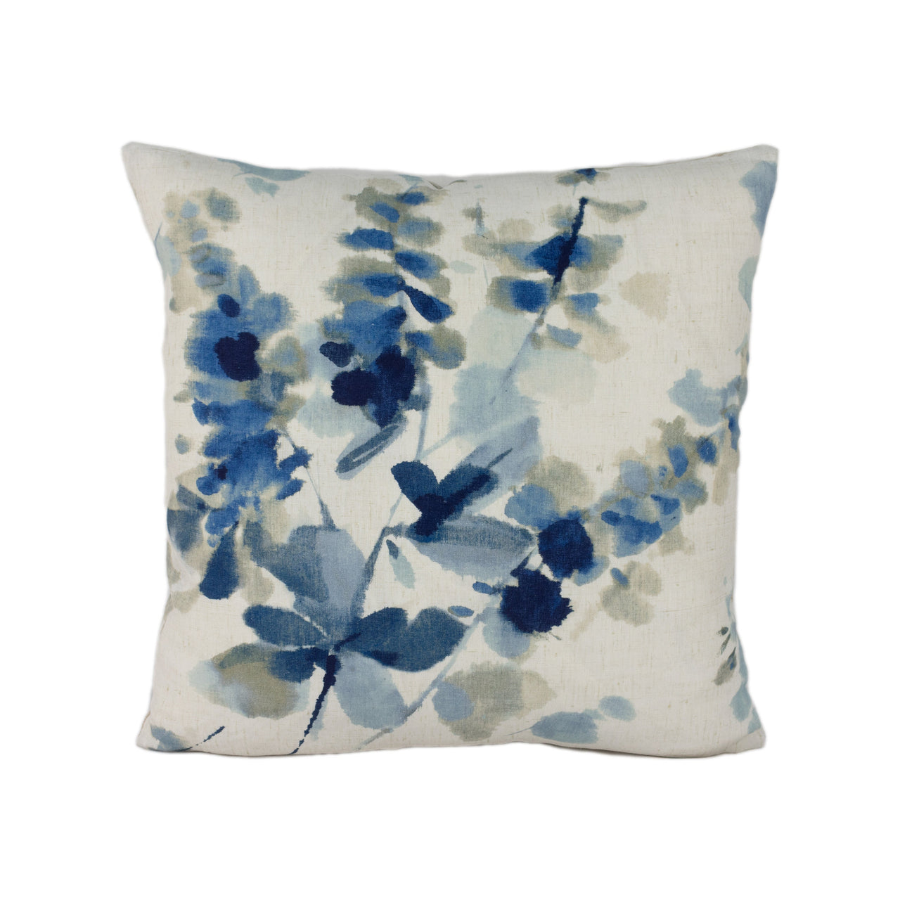 Sanderson - Delphinium - Indigo - Cushion Cover Throw Pillow Designer Home Decor