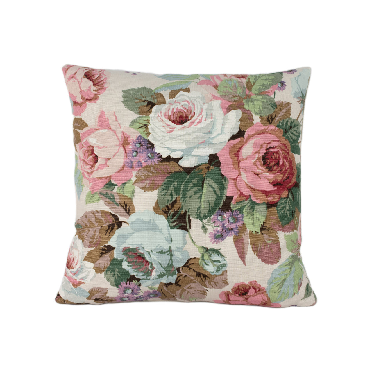 Sanderson - Chelsea - Ivory / Duckegg - Cushion Cover Throw Pillow Designer Home Decor