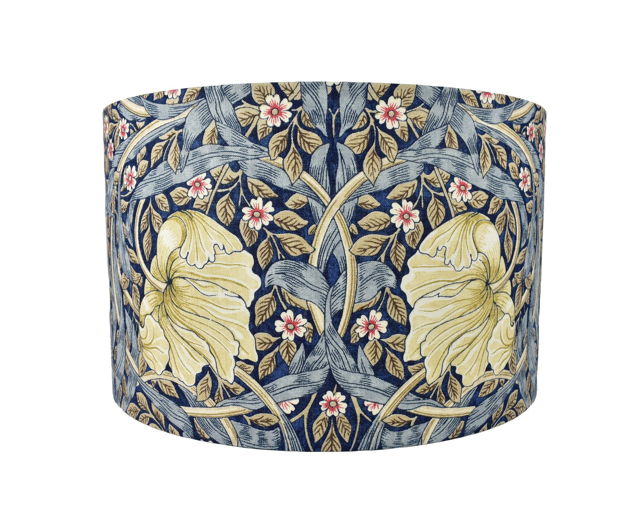 William Morris - Pimpernel - Indigo /Hemp - Lampshade Stunning Handmade Designer Home Decor