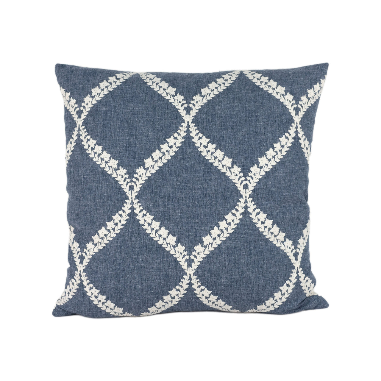 Sanderson - Dalby - Indigo - Stunning Designer Cushion Cover Throw Pillow Designer Home Decor