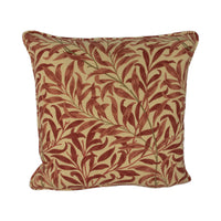 Thumbnail for William Morris - Willow Boughs - Biscuit / Terracotta - Cushion Cover Throw Pillow Designer Home Decor