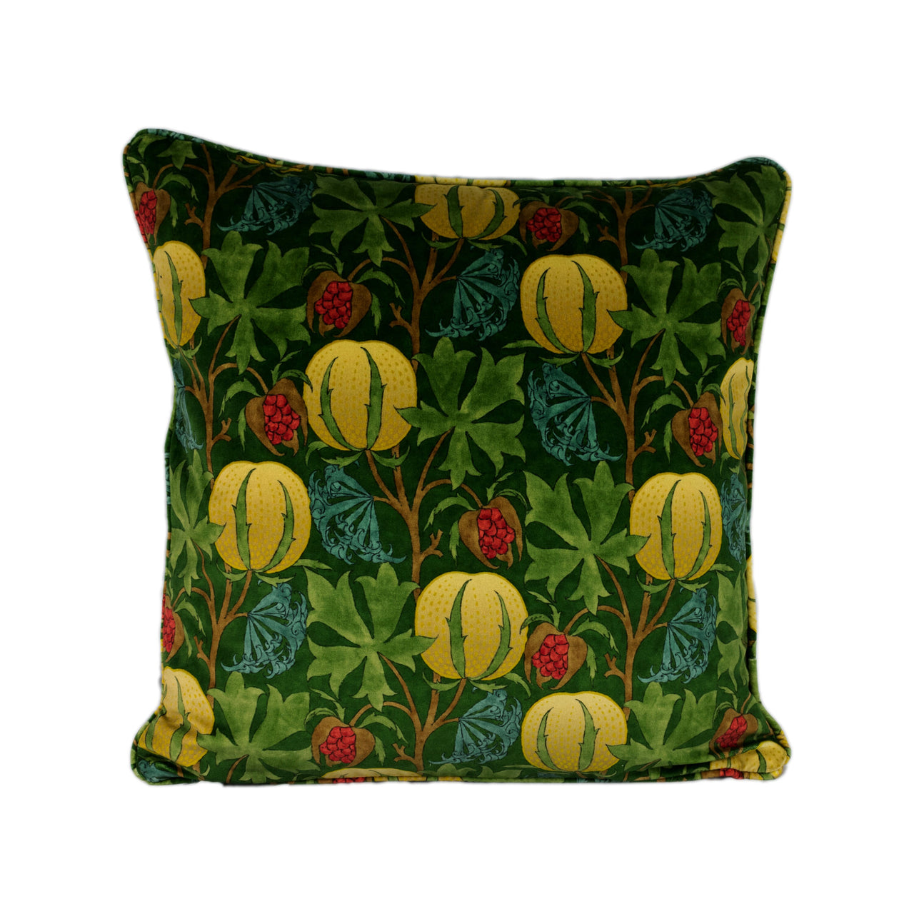 GP and J Baker - Pumpkins - Green / Terracotta - Cushion Cover Pillow Throw Designer Home Decor