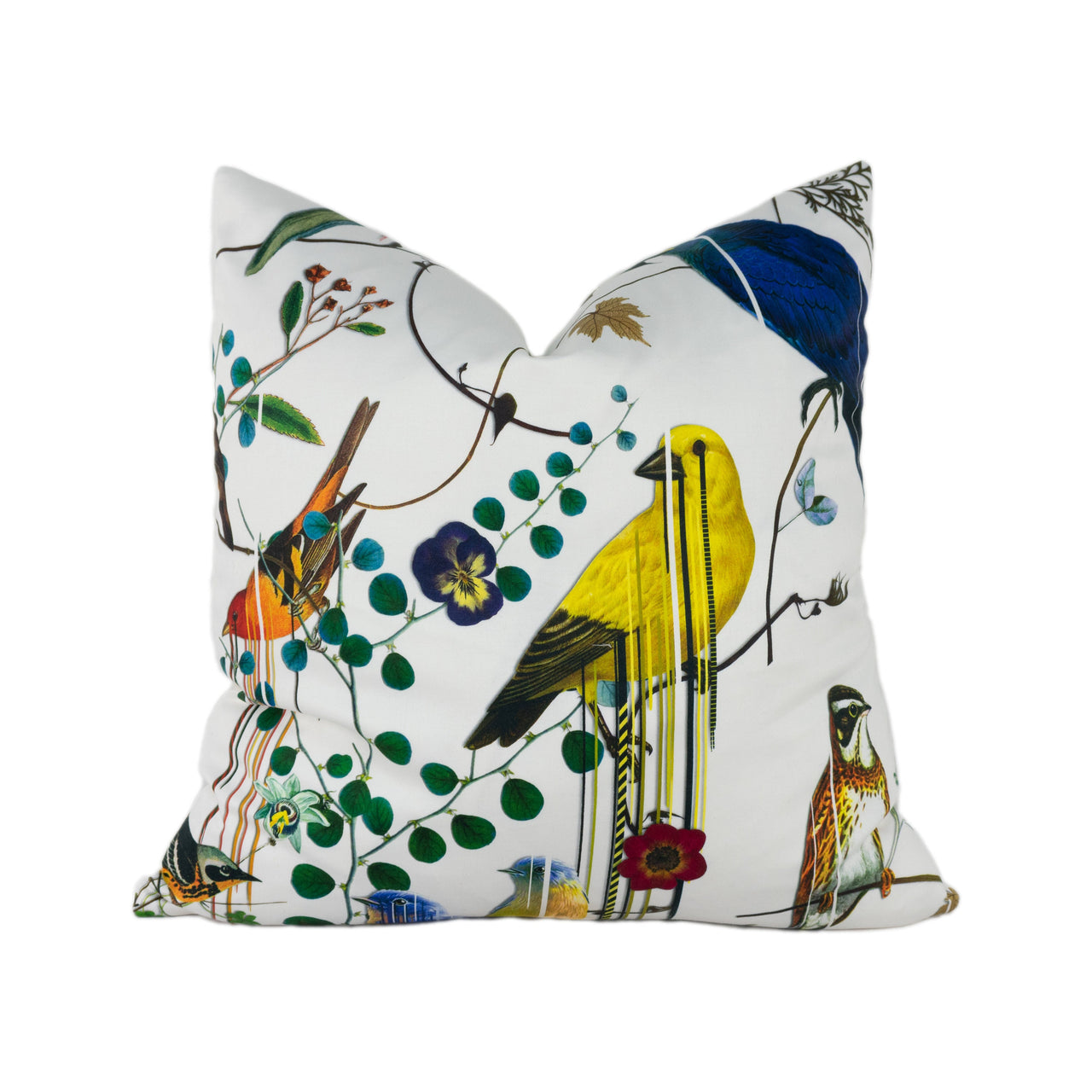 Designers Guild - Christian Lacroix - Birds Sinfonia - Perce Neige - Stunning Cushion Cover Throw Pillow Designer Home Decor