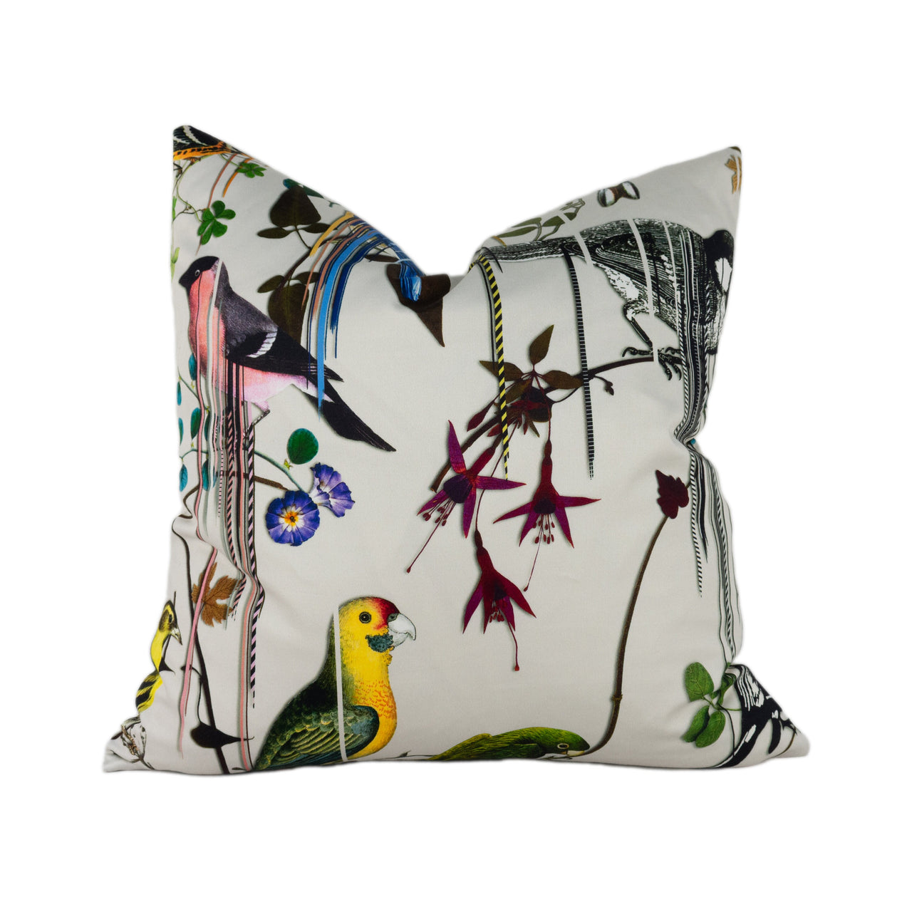 Designers Guild - Christian Lacroix - Birds Sinfonia - Jonc - Stunning Cushion Cover Throw Pillow Designer Home Decor