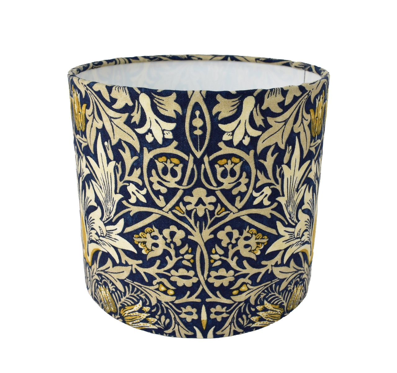 William Morris - Snakeshead - Indigo / Hemp - Lampshade Stunning Handmade