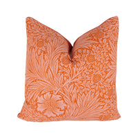 Thumbnail for William Morris - Marigold - Orange / Pink - Cushion Cover Throw Pillow Designer Home Decor