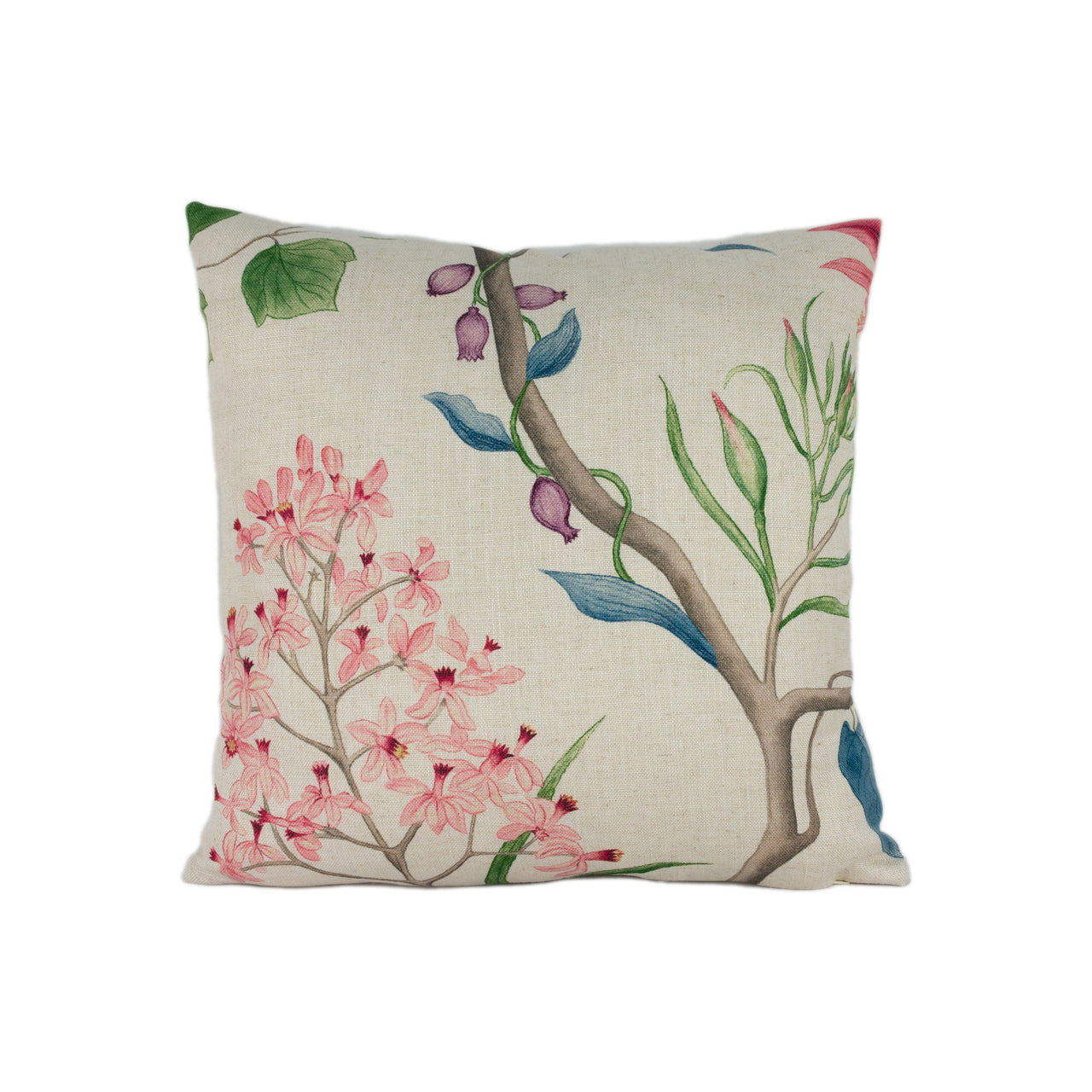 Sanderson - Clementine - Indienne - Cushion Cover Throw Pillow Stunning Designer Home Decor