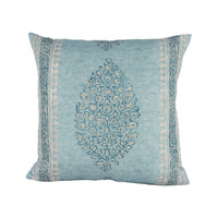 Thumbnail for Thibaut - Chappana - Slate Blue - Stunning Designer Cushion Cover Home Decor Throw Pillow