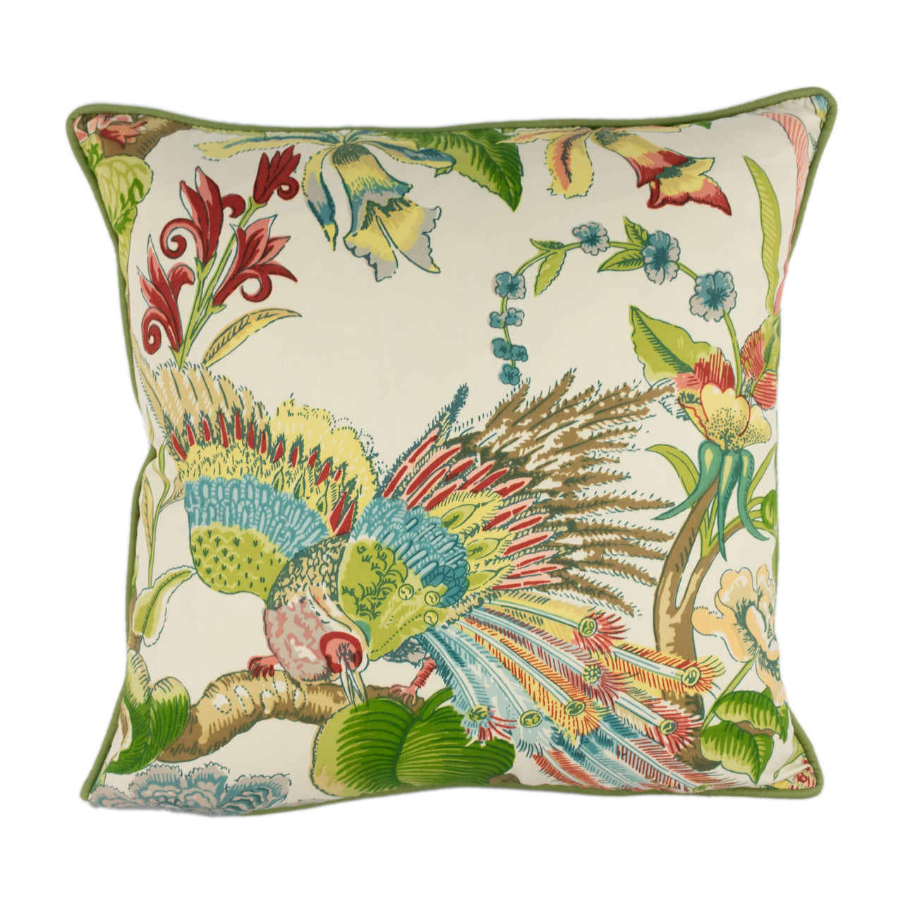 Schumacher - Cranley Garden - Document - Traditional English Archive Designer Cushion Cover - Handmade Throw Pillow - Designer Home Decor