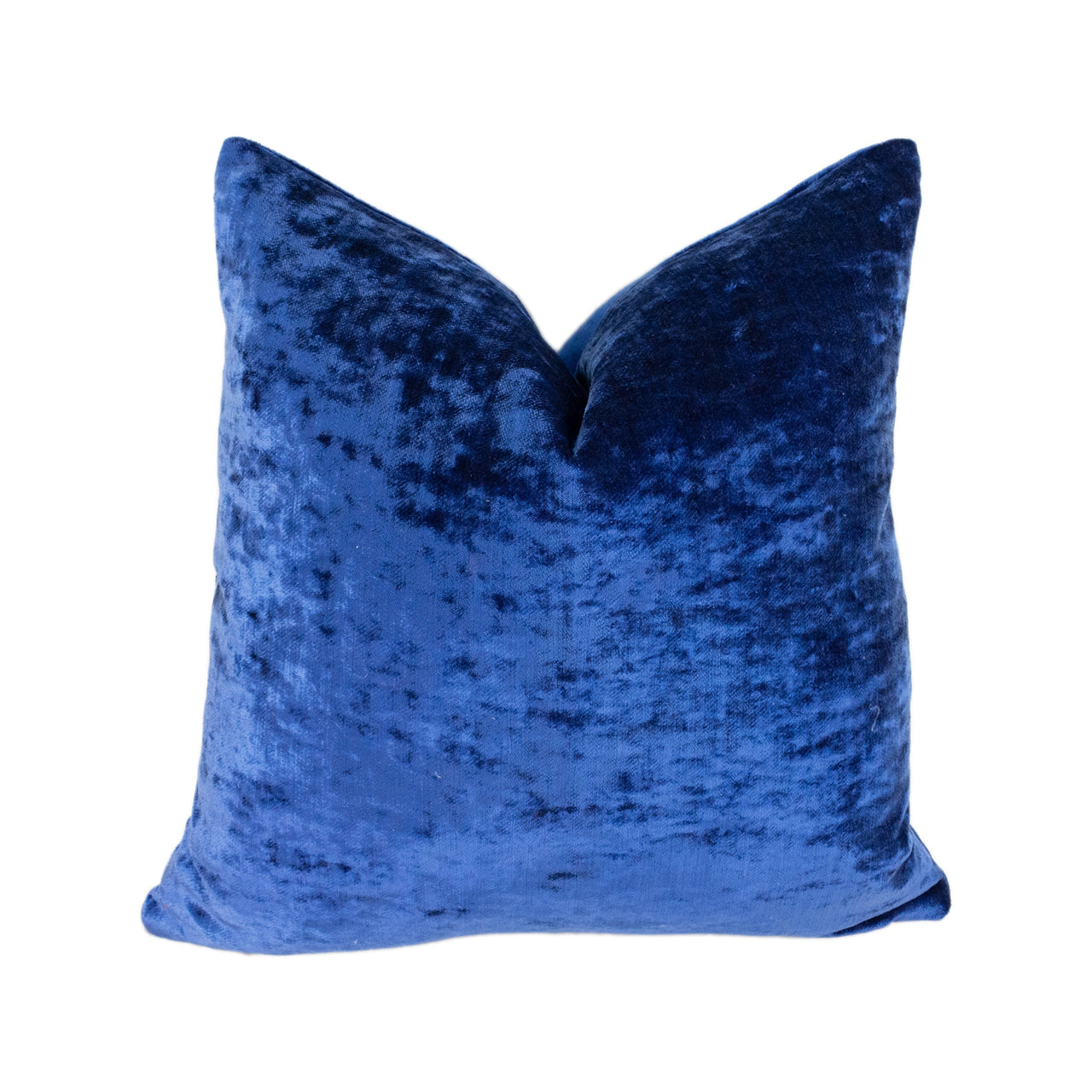 Stunning Blue Designer Crushed Velvet Cushion Cover Home Decor Throw Pillow