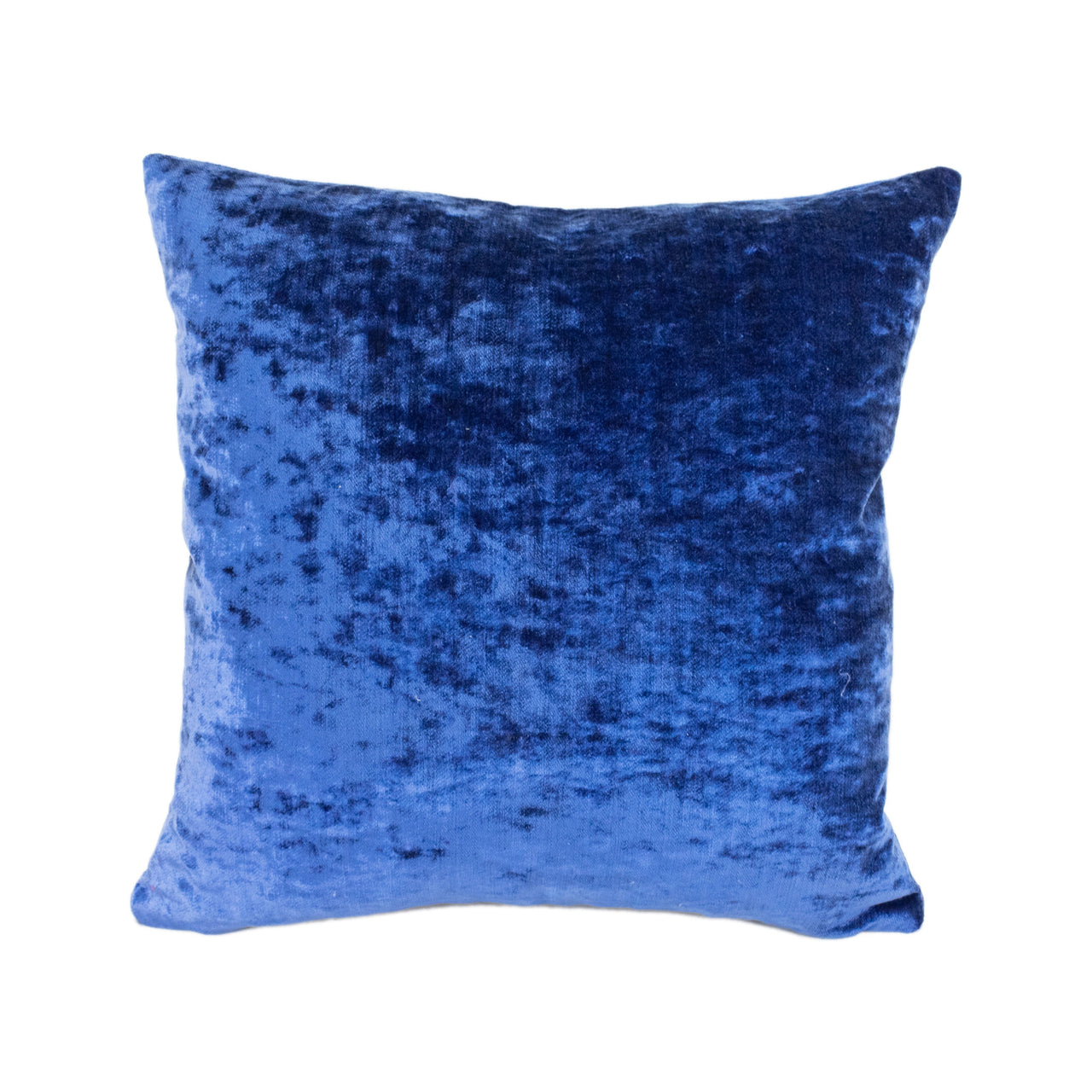 Stunning Blue Designer Crushed Velvet Cushion Cover Home Decor Throw Pillow