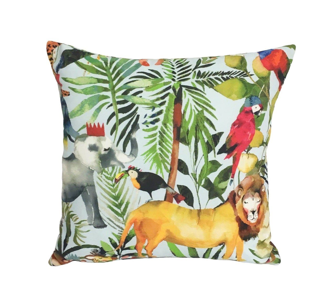 Prestigious Textiles - King Of The Jungle - Waterfall - Cushion Cover Throw Pillow Designer Home Decor