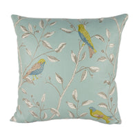 Thumbnail for Sanderson - Finches - Duck Egg - Stunning Designer Cushion Cover Home Decor Throw Pillow