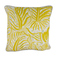 Thumbnail for Raoul Dufy for Christopher Farr - Mille Feuilles - Lemon - Iconic Fresh Contemporary Designer Cushion Cover - Handmade Throw Pillow