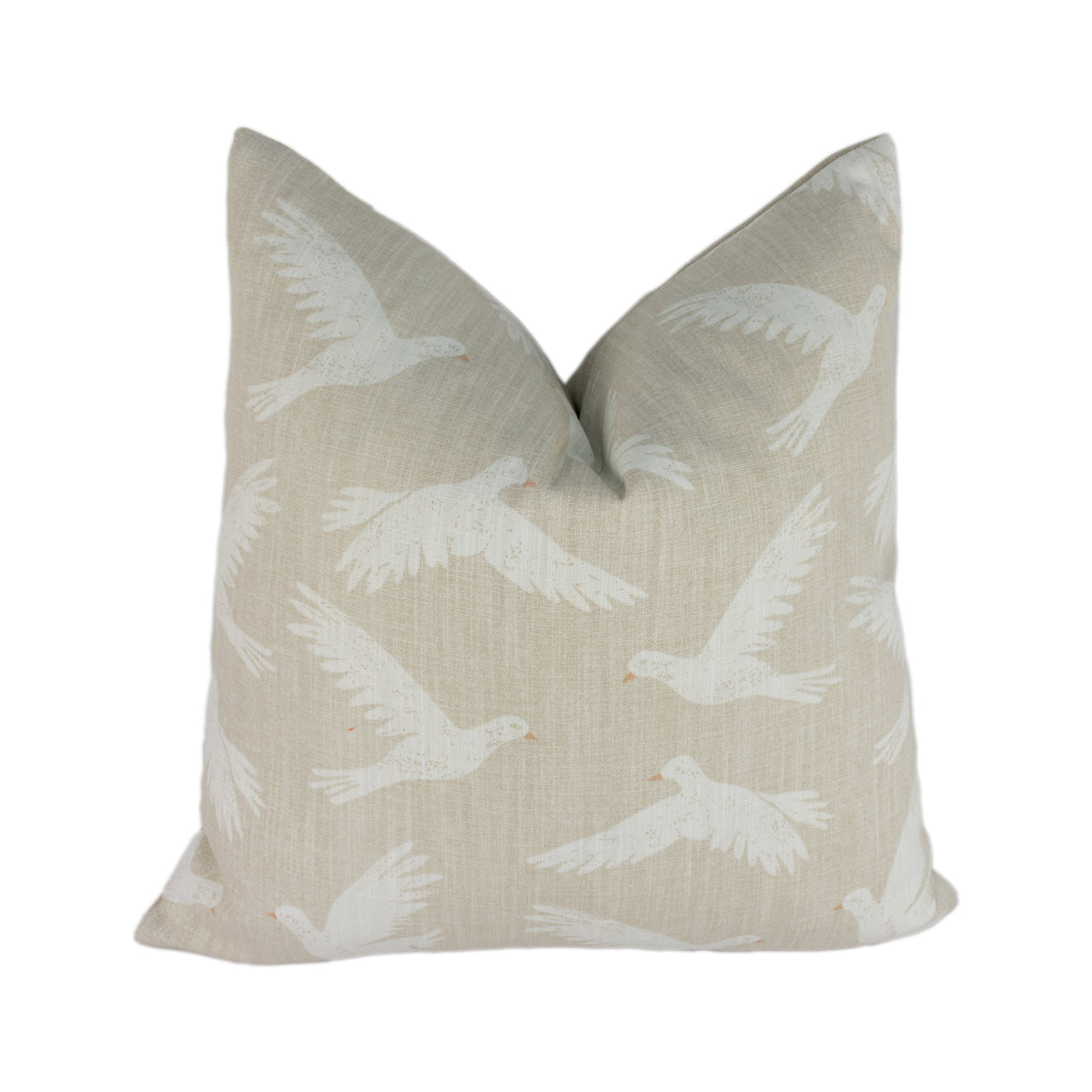 Sanderson - Paper Doves - Linen - Cushion Cover Throw Pillow Designer Home Decor