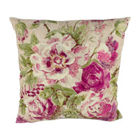 Thumbnail for Sanderson - Giselle - Bordeaux / Olive - Cushion Cover Throw Pillow Designer Home Decor