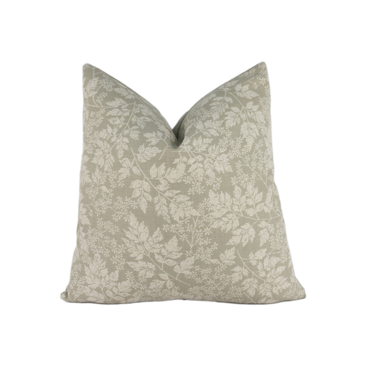 Sanderson - Spring Leaves - Flint - Stunning Designer Cushion Cover Home Décor Throw Pillow