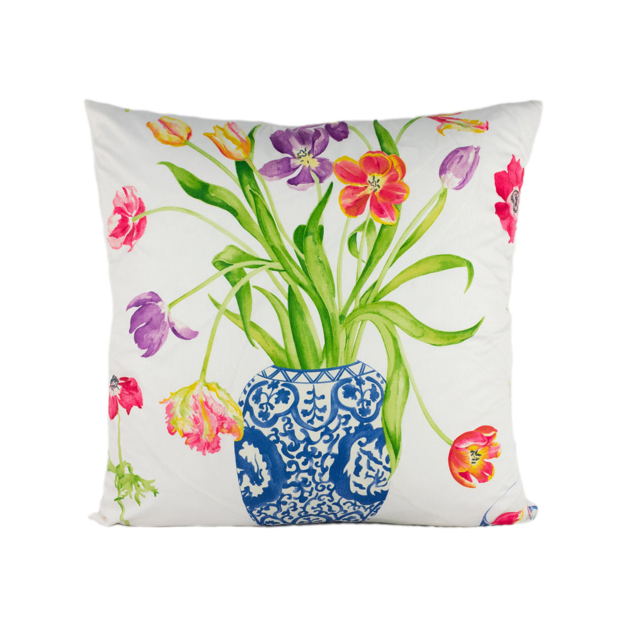 Sanderson - Painters Garden - Violet / Crimson - Stunning Designer Cushion Cover Home Décor Throw Pillow