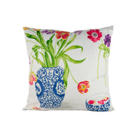 Thumbnail for Sanderson - Painters Garden - Violet / Crimson - Stunning Designer Cushion Cover Home Décor Throw Pillow