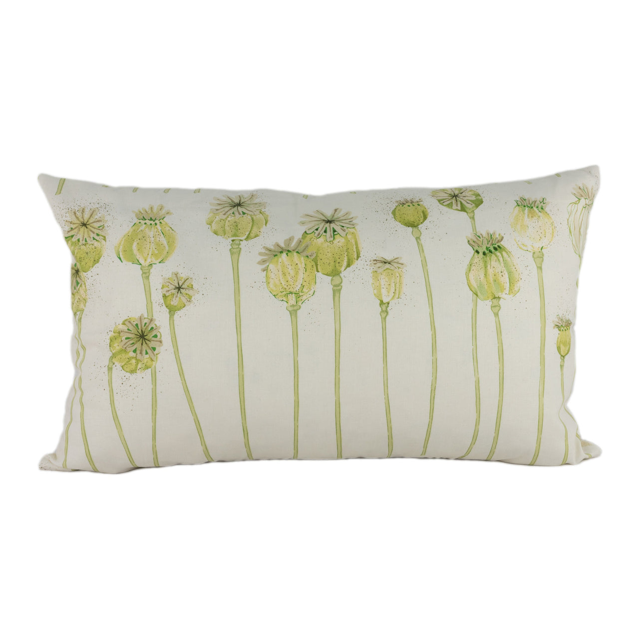 Sanderson - Poppy Pods - Olive / Almond - Stunning Designer Cushion Cover Home Décor Throw Pillow