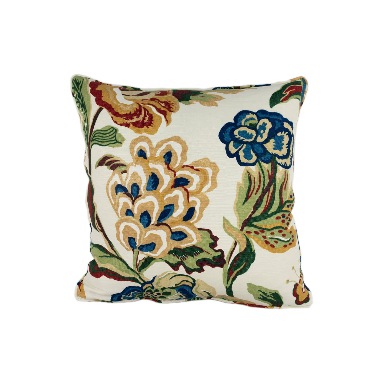 Thibaut - Navesink - Cream / Navy - Cushion Cover Pillow Throw Designer Home Decor