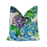 Thumbnail for Designers Guild - Sudara Lino - Azure - Stunning Self Piped Cushion Cover Throw Pillow Home Decor