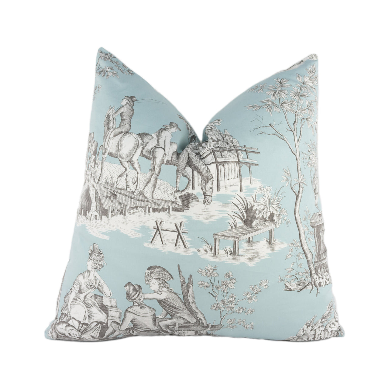 Manuel Canovas - Balleroy - Jade - Stunning Designer Cushion Cover Home Décor Throw Pillow