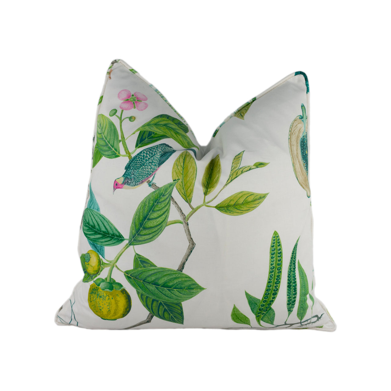 Sanderson - Paradesia - Botanical Green - Stunning Designer Cushion Cover Home Décor Throw Pillow