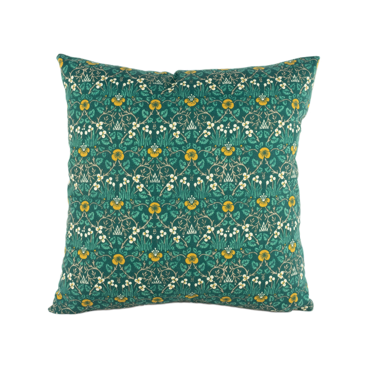 William Morris - Eye Bright - Teal - Stunning Designer Cushion Cover Home Décor Throw Pillow