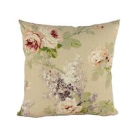 Thumbnail for Sanderson - Sorilla - Biscuit / Claret - Stunning Designer Cushion Cover Home Décor Throw Pillow