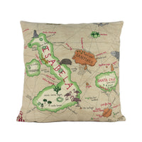 Thumbnail for Sanderson - Galapagos - Parchment - Cushion Cover Throw Pillow Designer Home Decor