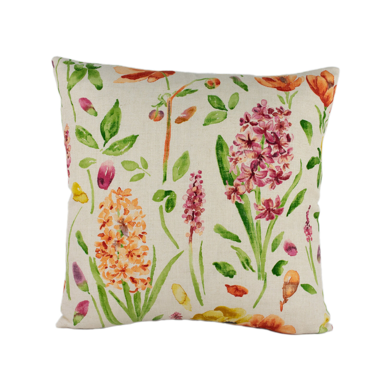 Sanderson - Spring Flowers - Wine / Paprika - Cushion Cover Throw Pillow Designer Home Décor