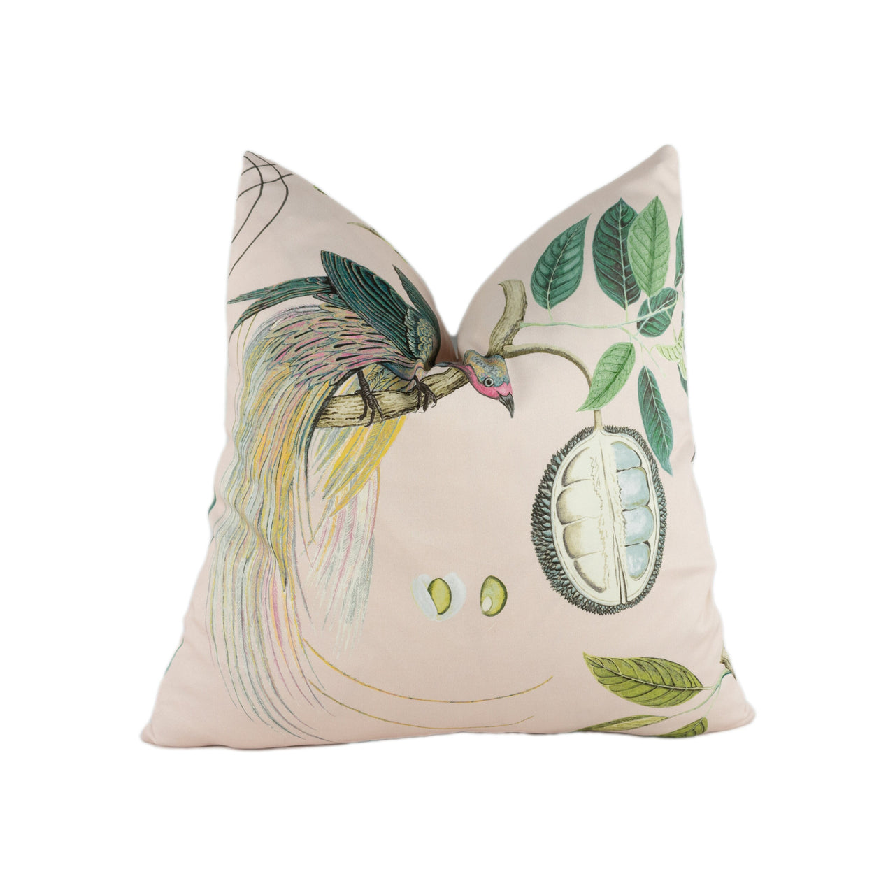 Sanderson - Paradesia - Orchid / Grey - Stunning Designer Cushion Cover Home Décor Throw Pillow