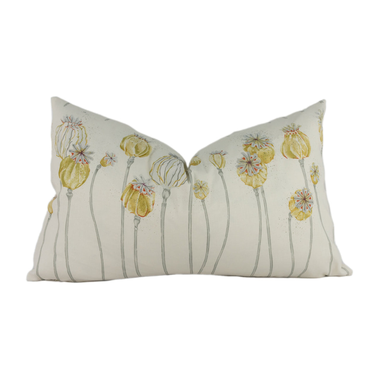 Sanderson - Poppy Pods - Sienna / Dove - Stunning Designer Cushion Cover Home Décor Throw Pillow