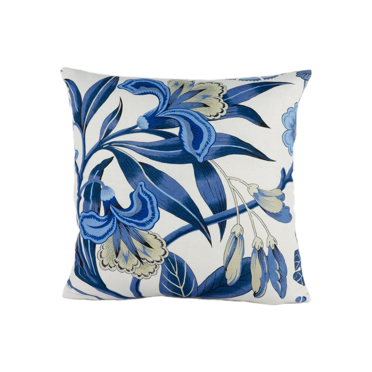 Anna French x Thibaut - Cleo - Blue / White - Stunning Cushion Cover Pillow Throw Designer Home Decor