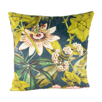 Thumbnail for Clarke and Clarke - Passiflora - Midnight / Spice - Stunning Soft Velvet Cushion Cover Throw Pillow Designer Home Decor