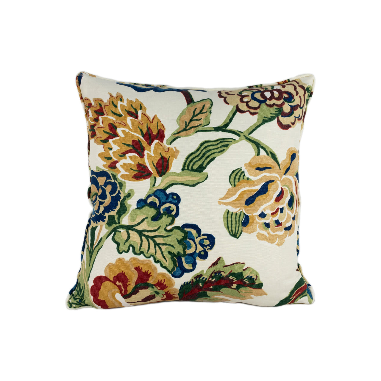 Thibaut - Navesink - Cream / Navy - Cushion Cover Pillow Throw Designer Home Decor