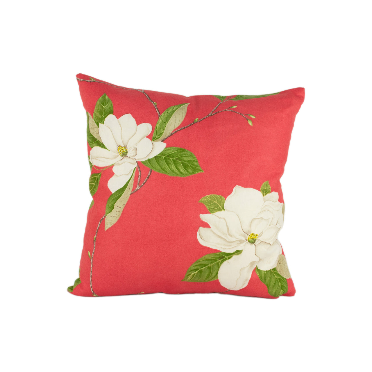 Sanderson - Sweet Bay - Red / Green - Stunning Designer Cushion Cover Home Décor Throw Pillow