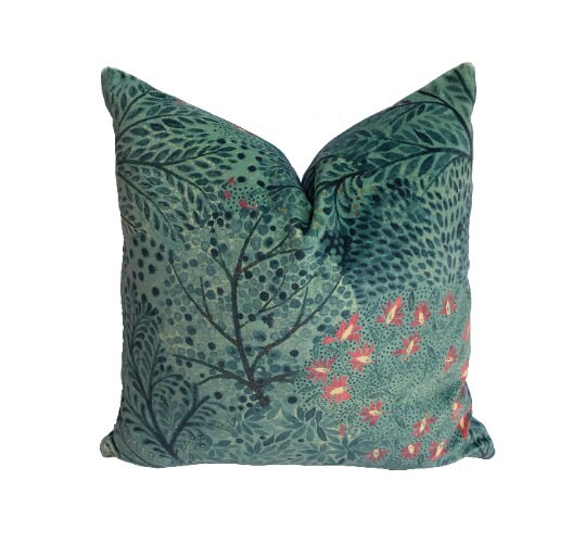 Liberty Art - Ray - Dew - Cushion Cover Pillow Throw Stunning Velvet