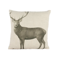 Thumbnail for Sanderson - Evesham Deer - Linen / Chalk - Cushion Cover Throw Pillow Designer Home Decor