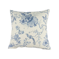 Thumbnail for Sanderson - Pillemont Toile - Ivory / China Blue - Stunning Designer Cushion Cover Home Decor Throw Pillow