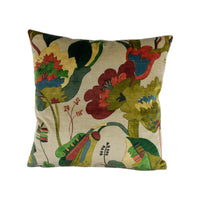 Thumbnail for GP & J Baker - California Velvet - Red / Cream - Stunning Designer Cushion Cover Home Décor Throw Pillow