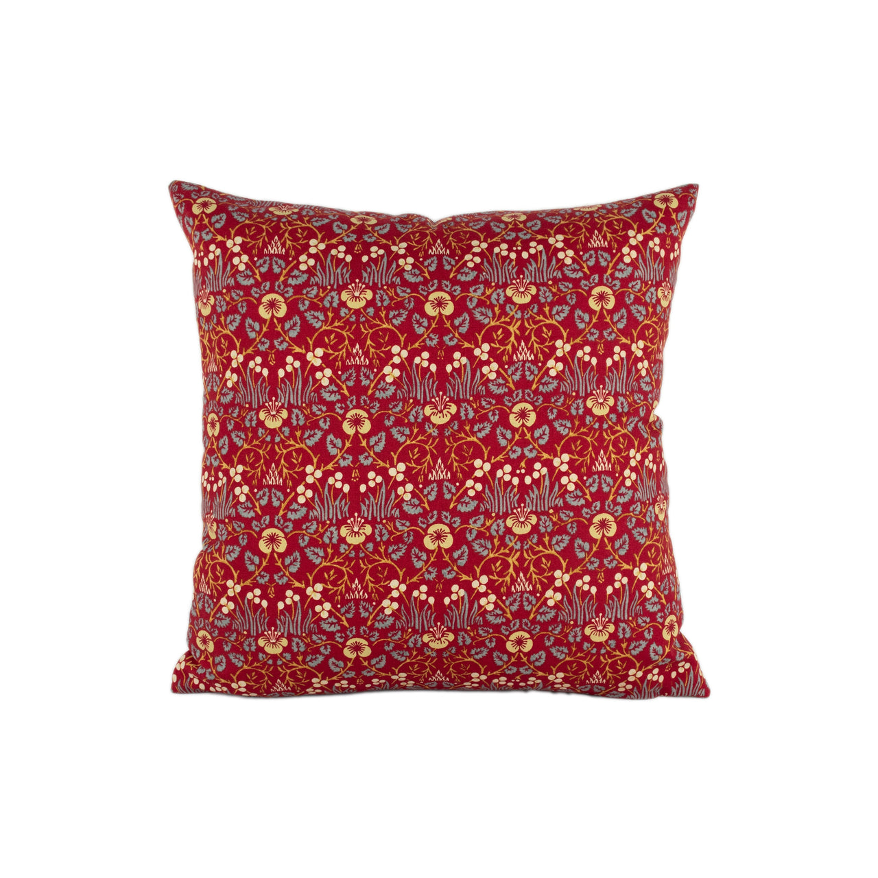 William Morris - Eye Bright - Red - Stunning Designer Cushion Cover Home Décor Throw Pillow