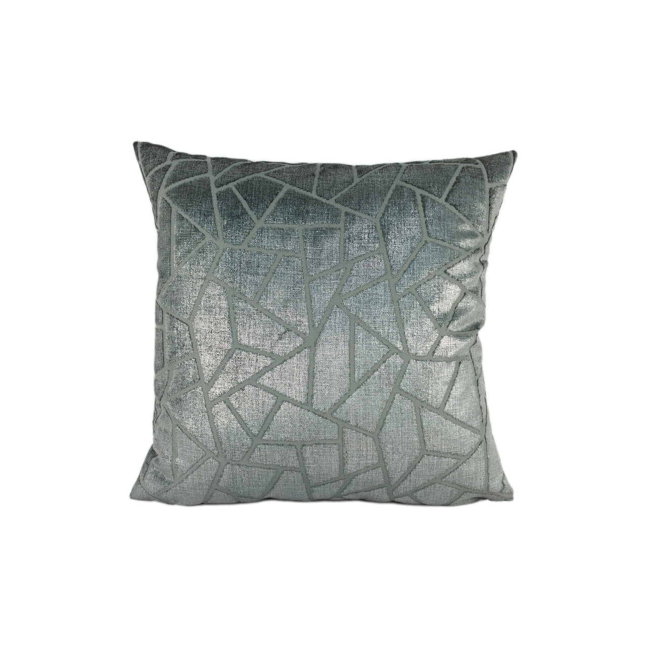 Wemyss - Madeira - Aluminium - Stunning Designer Velvet Cushion Cover Home Décor Throw Pillow