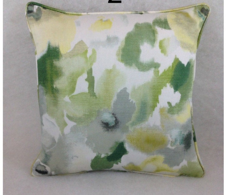 Sanderson - Varese - Celadon - Cushion Cover Throw Pillow Designer Home Decor Self-Piped