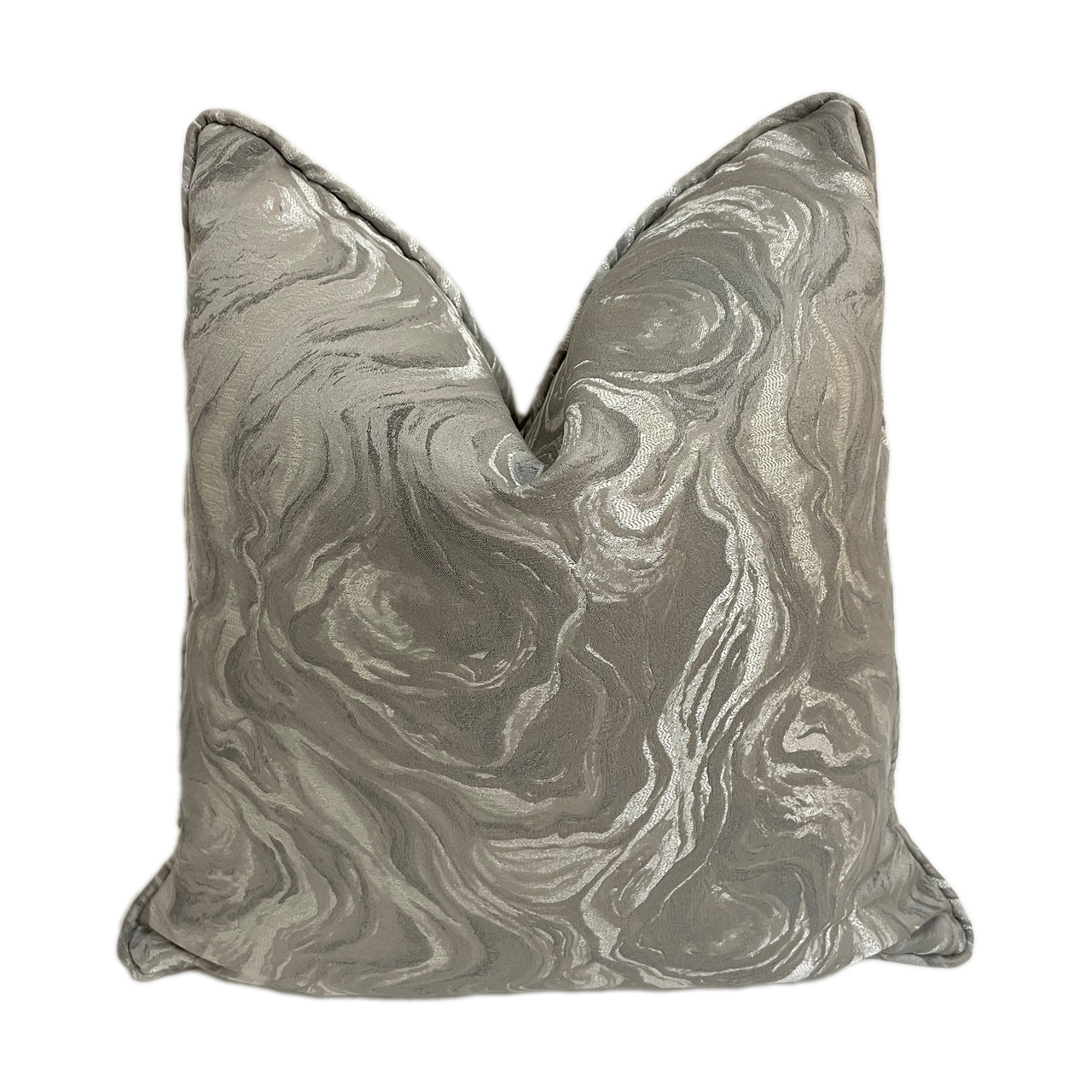 Clarke and Clarke - Lavico - Pewter - Stunning Designer Cushion Cover Home Décor Throw Pillow