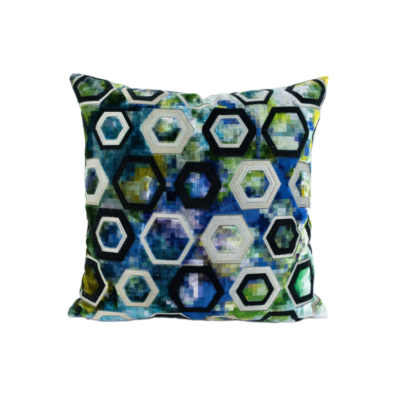 Designers Guild - Sukhna - Cobalt - Stunning Velvet Designer Cushion Cover Home Décor Throw Pillow